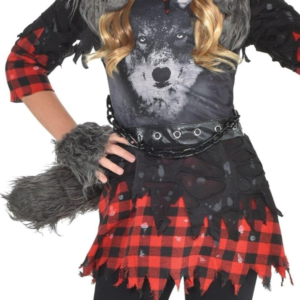 Party City Shewolf youth Halloween costume